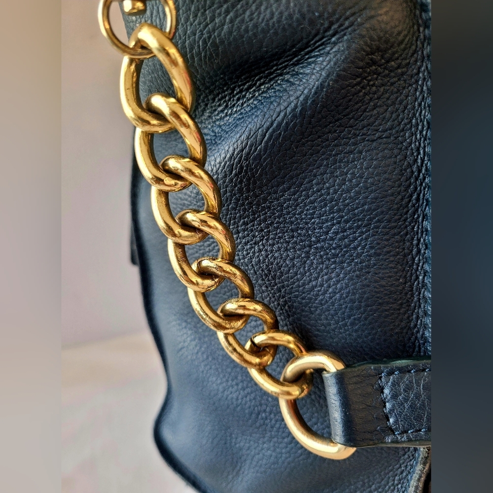 Steven By Steve Madden Navy Vintage Leather - Picture 6 of 16